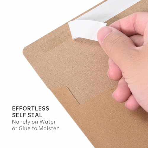 30 Sets A7 Cards & Envelopes 5x7, Kraft Blank Folded Cards Rustic Invites - color: Kraft, size: 30 Pack A7 (5.31x7.28in) Cards and Envelopes