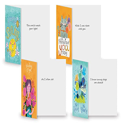 Current Thinking of You Greeting Cards | Warm Wishes, 20 Count, 10 Designs, 5" x 7" Folded, Envelopes Included, Holiday, Value Pack - style: Warm Wishes