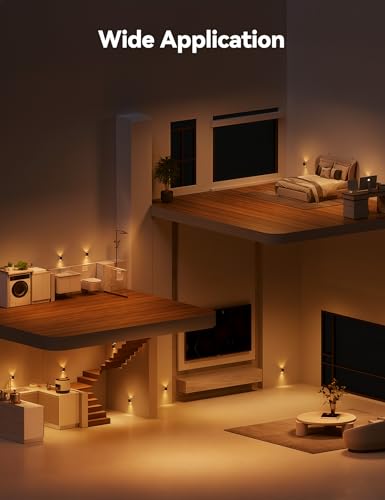 Brightown 2 Pack White Night Lights with Rotating Plug, Amber - color: Amber, size: 2 PACK Black