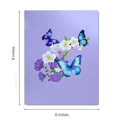 Paper With Deespest Sympathy Pop Up Greeting Card, With Deepest Sympathy Card Loss of Pet, Mom, Mother, Father, Dad,Child, Grandma, Thinking Of You Card, Sympathy Quilling Card for Loved One with - color: Butterfly