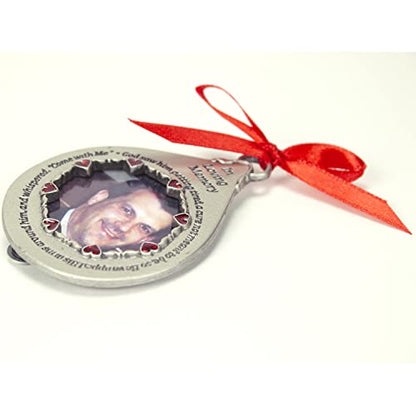 Cathedral Art (Abbey & CA Gift Frame, Loving Memory Man Teardrop Ornament, Pewter - style: In Loving Memory Man Teardrop