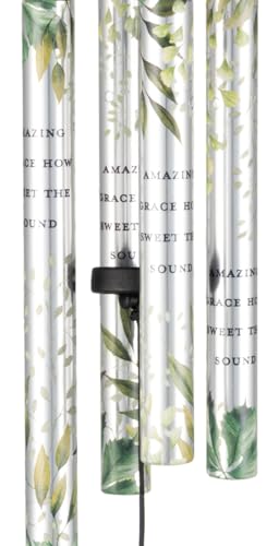 Carson 21" Memorial Windchime 'Amazing Grace How Sweet The Sound' Hymn'