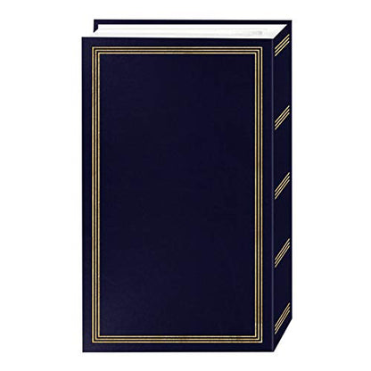 Pioneer Photo Albums STC-504 Navy Blue Photo Album, 504 Pockets 4"x6", (Pack of 4) - color: Navy Blue, size: Pack of 4