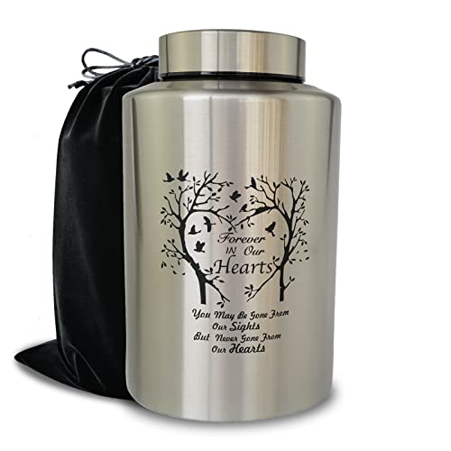 Large Cremation Urns for Human Ashes, for Adult Female & Male - size: 220 lbs
