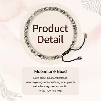 AGOT Daughter in Law Bracelets Gifts: Dear Daughter in Law Birthday Gifts from Mother in Law - color: BD- Moonstone