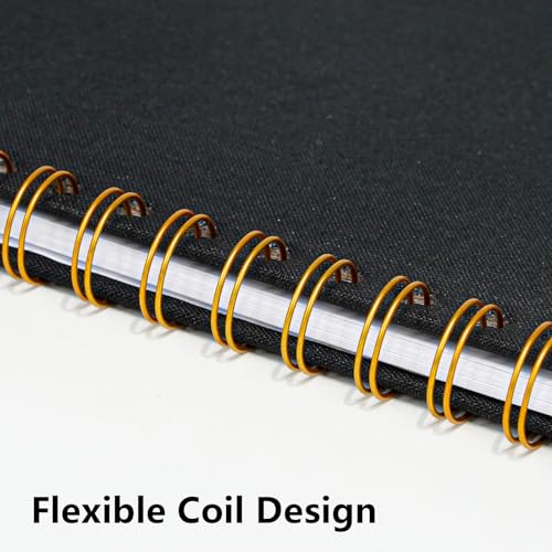 7x7 Inch Scrapbook DIY Photo Album, 20 Sheets (40 Pages), Black - color: Black, size: 7 x 7 Inch 20 Sheets