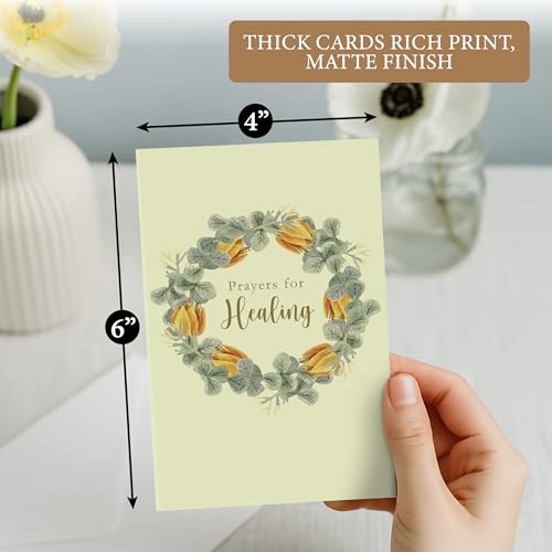 Box of Sympathy Cards with Envelopes - 24 Unique Designs, 4×6" - color: Unique