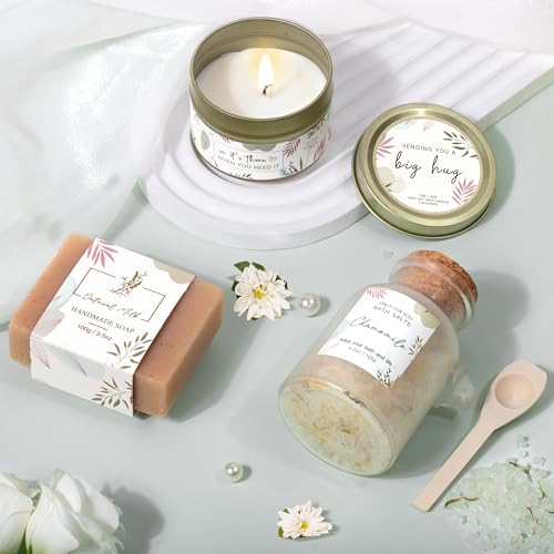 Gifts for Women Get Well Soon Self Care Package Box Sending Hug Baskets | Thinking of You Gift for Women Her New Mom Best Friend Birthday (Sage Green) - color: Light Green