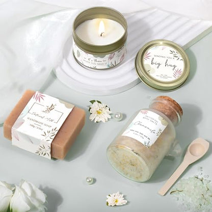 Gifts for Women Get Well Soon Self Care Package Box Sending Hug Baskets | Thinking of You Gift for Women Her New Mom Best Friend Birthday (Sage Green) - color: Light Green