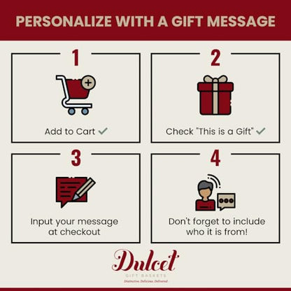 Dulcet Gourmet Food Gift Basket, Great Gift - Includes: Chocolate Brownies, Walnut Brownies, Chocolate Chip blondes, ideal gift idea by Dulcet Gift Baskets - style: All Occasions