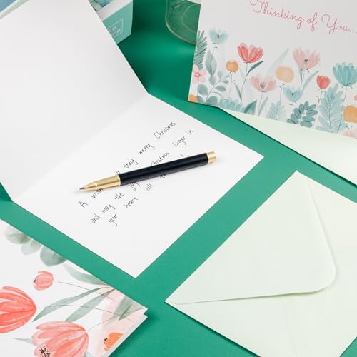 Mr. Pen- Thinking of You Cards with Envelopes, 20 Unique Designs | Large 5”x7”, Thinking of You Card, Blank Inside, Greeting Cards Thinking of you, Encouragement Cards - color: Dreamy