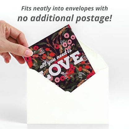 All You Need is Love Bouquet 25 Wildflower Packets for Planting, Perfect Valentines Gift, Garden Seeds to Grow Live Plants, Flowers - Bentley Seed Co. - style: All You Need Is Love