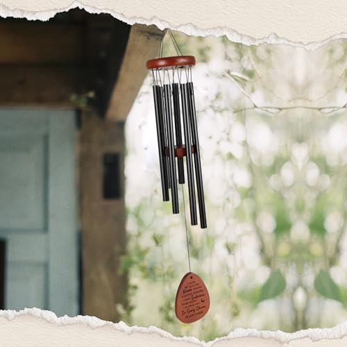 SteadStyle Memorial Gifts, Sympathy Wind Chimes for Loss of Loved One | Bereavement Memorial Condolence Remembrance Gifts for Loss of Mom Dad Husband Wife, Home Decor Tree of Life Wind Chime 25.5in