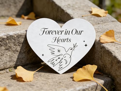 50 Pcs Plantable Seed Paper Hearts, 2.5"x2" Wildflower Seed Paper for Funeral Favors, Memorials & Eco-Friendly Gifts, Biodegradable Plantable Gifts Cards, Sympathy Guest Favors, After-Event Keepsakes