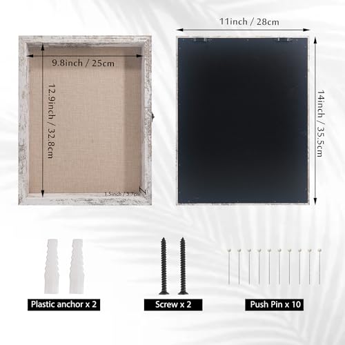 Wedding Shadow Box Frame for Couples 11x14,White - color: White, size: 11*14