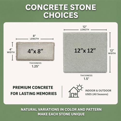 Memorial Stone - Real Stone Personalized by Florida-Funshine