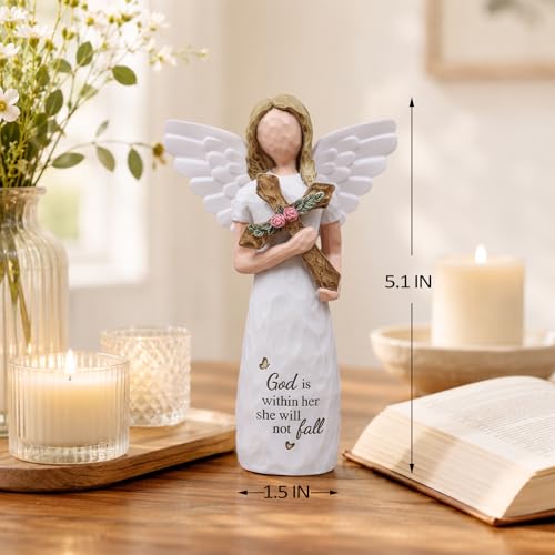 AUKEST Christian Gifts for Women, Religious Gifts for Women Figurines | Inspirational Gifts for Women, Bible Gifts for Women, Christian Mothers Day Gifts, Catholic Gifts, Bible Accessories - style: Christian Gifts