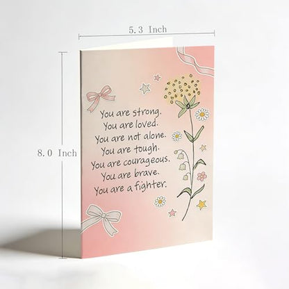 Empowering Card 'You Are Strong' Greeting Card - Encouragement Gift - color: DTK-298