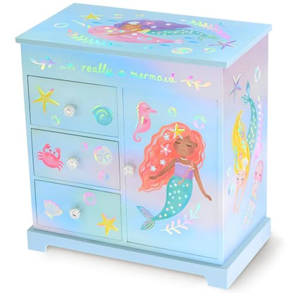 Giggle & Honey® Mermaid Musical Jewelry Box for Girls - style: Mermaid