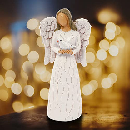 Healing Angel, Sculpted Hand-Painted Figure | Remembrance Angel Collectible Figurine - Encouragement Present, A Gift to Comfort and Encourage Hope and Healing - color: Angel of Healing