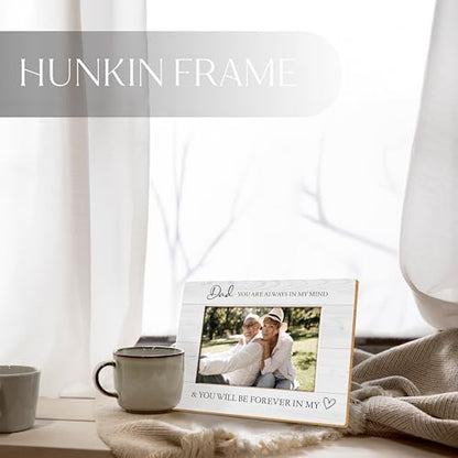 Memorial Gifts for Loss of Dad Picture Frame 5x7, Bereavement Sympathy Remembrance Gifts for Loss of Father, Daddy picture frame, In Memory of Dad Picture Photo Frames for Tabletop Desk Decor