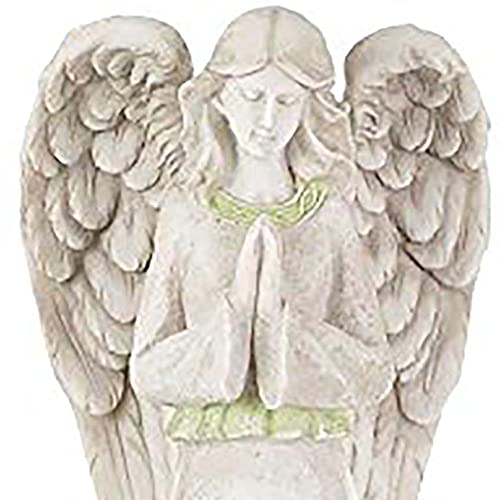 Dicksons Fingerprints Etched Upon My Heart 11.25 Inch Resin Tabletop Praying Angel Figurine
