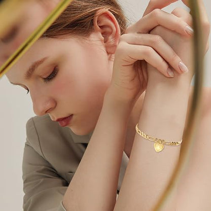 TUGHRA Gold Locket Bracelet for Women, 925 Sterling Silver Heart Photo Bracelet Lockets Memorial Keepsake Jewelry Gift for Mom, Wife, Daughter Mother's Day Birthday - style: D-Tree of life