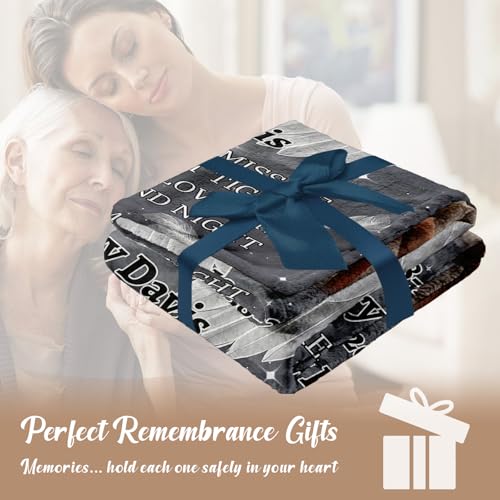 Vsmoedb Custom Memorial Blanket with Pictures for Loss of Loved One - color: Select06