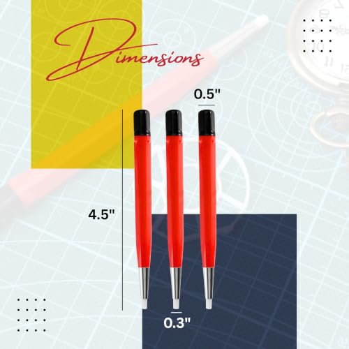 Fiberglass Scratch Brush Pens 3 Pack for Jewelry, Watch & Coin Cleaning