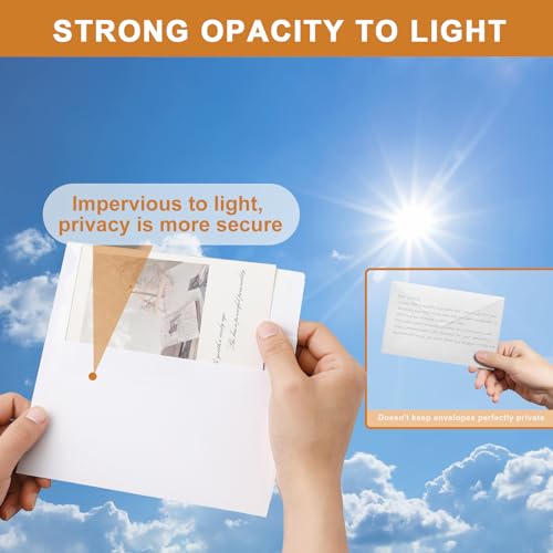Silunkia 100 Packs Blank White Note Cards and Envelopes 4 x 6 - color: White, size: 4x6-100pcs