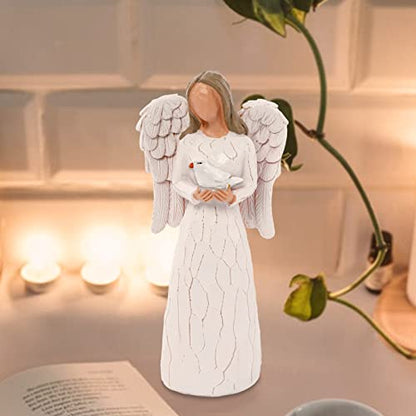 Healing Angel, Sculpted Hand-Painted Figure | Remembrance Angel Collectible Figurine - Encouragement Present, A Gift to Comfort and Encourage Hope and Healing - color: Angel of Healing