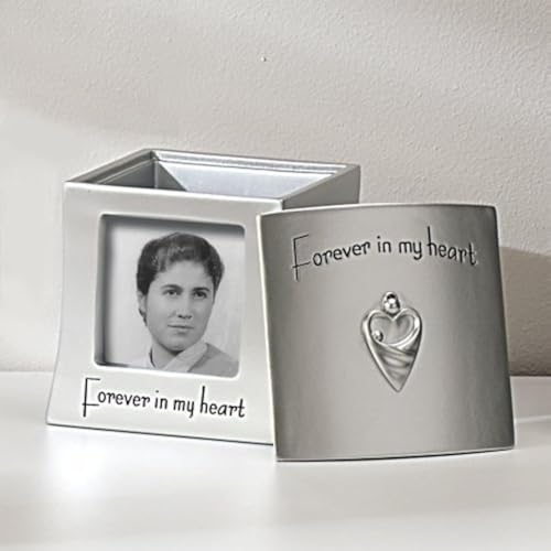 Roman Giftware Inc., Memorial Collection, 4" H Memorial Frame Box 2.5x2.5,Religious, Inspirational, Durable (4x4x5)