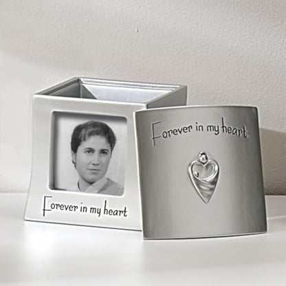 Roman Giftware Inc., Memorial Collection, 4" H Memorial Frame Box 2.5x2.5,Religious, Inspirational, Durable (4x4x5)