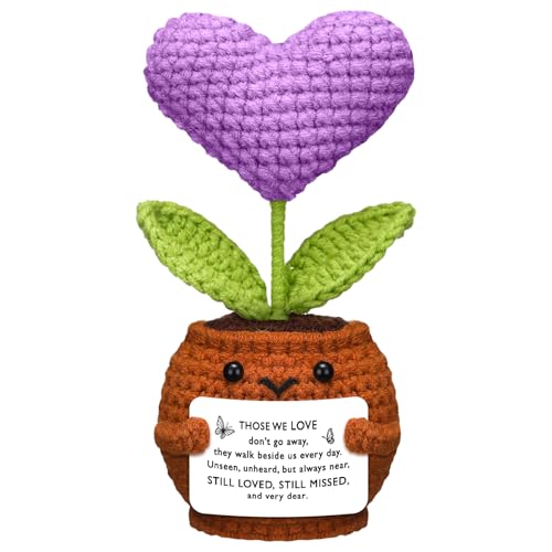 Janinka Sympathy Gift Loss of Loved One,Purple Heart,Those We Love - color: Purple Heart, style: Those We Love