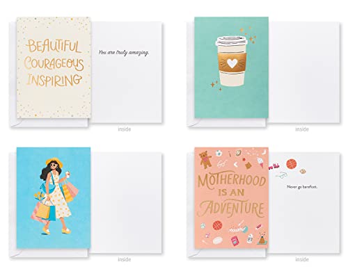 American Greetings Deluxe Cards with Envelopes, Mom Friend (32-Count) - color: Mom Friend
