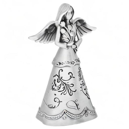 Angel of Caregivers - Faithful Angels Pewter Angel Figurine - in Gift Box