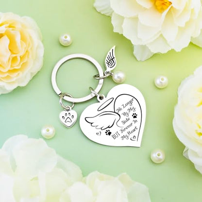 Dog Memorial Gifts for Loss of Dog Sympathy Gift for Pet Loss | Dog Remembrance Gift Dogs Keychain Pet Loss Sympathy Gifts