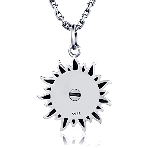 925 Sterling Silver Urn Necklace Ring Bracelet For Ashes Sunshine Cremation Keepsake Pendant Family Tree of Life Ashes Necklace Jewelry Locket Memorial Always in My Heart Memory Necklace Gift - style: Necklace
