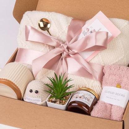Get Well Gifts for Women, Sympathy Gifts Care Package for Women Get Well Soon Gift Basket for Sick Friends After Surgery Gifts Feel Better Gifts Thinking of You Gift