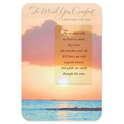 American Greetings Religious Sympathy Card with Pocket Keepsake Card Included (Especially Close) - color: Especially Close
