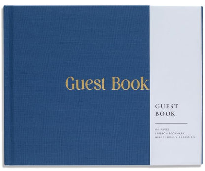 Lamare Wedding Guest Book – Photo Guest Book for Wedding Reception Party - color: Navy