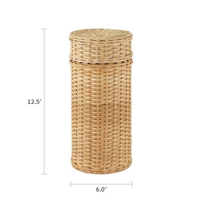 Woven Naturals Rattan Scattering Urn for Ashes 200 Cubic inches - color: Rattan