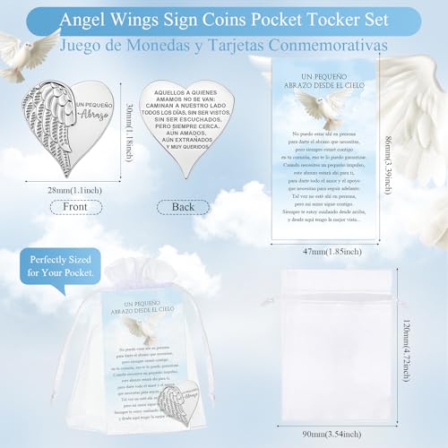 Fumete 60 Sets Funeral Favors Guest Celebration of Life Decoration,Spanish - style: Spanish