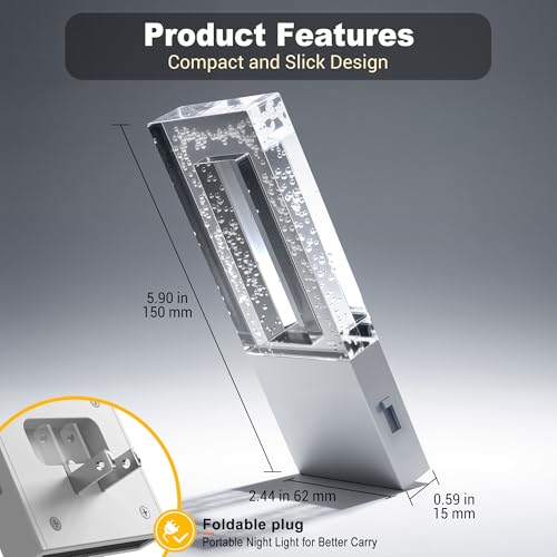 JandCase Night Lights Plug into Wall, Dusk to Dawn Sensor, 3000K Soft White - color: White-3000K, size: 2 Pack