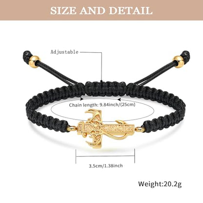 XSMZB Fish Hook Cross Urn Bracelet for Ashes of Loved One Deer Antler Keepsake Ash Bracelets Adjustable Cremation Jewelry Memorial Bangle - color: Gold