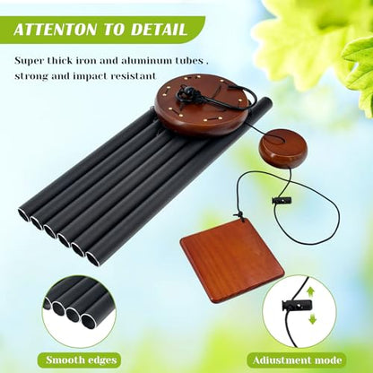 Wind Chime for Outside-36 inches Memorial Wind Chimes for Loss of Loved One Mother Father Baby Brother Friends, Best Sympathy Gift Wind Chimes Outdoor, Send Love and Strength - size: 36" BK
