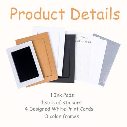 DeerZone Inkless Paw Print Kit,Dog Paw Print Kit,Dog Nose Print Kit - color: Black, size: Small-Medium 1 Pack