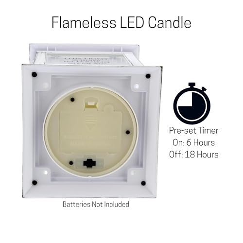 The Bridge Collection Paw Print Pet Memorial Flameless Lantern - Loss of Dog Sympathy Gift - Dog Memorial Gifts - Bereavement Gift for Loss of Pet