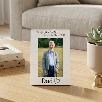 Memorial Gifts Dad Picture Frame 4x6 for Desk Table Room - color: color-1