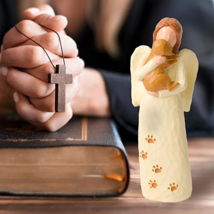 Dog Memorial Gifts for Loss of Dog, Pet Memorial Gifts for Dogs - style: Dog Guardian Angel Statue